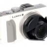 Защитная крышка для объектива камер Panasonic DMC-LX3 / Leica D-LUX 4 (серебристая)