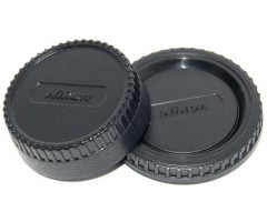Комплект байонетной и задней крышки объектива Nikon AF Mount