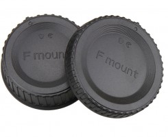 Комплект байонетной и задней крышки объектива Nikon F Mount